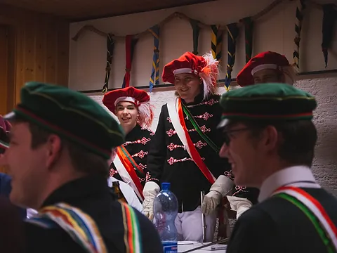 Vorbereitung der traditionellen Abschlusskneipe