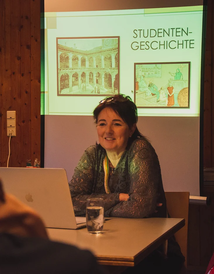 Historische Darstellung studentischer Traditionen